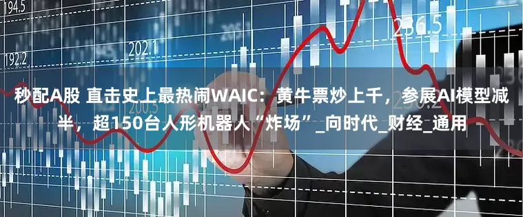 秒配A股 直击史上最热闹WAIC：黄牛票炒上千，参展AI模型减半，超150台人形机器人“炸场”_向时代_财经_通用