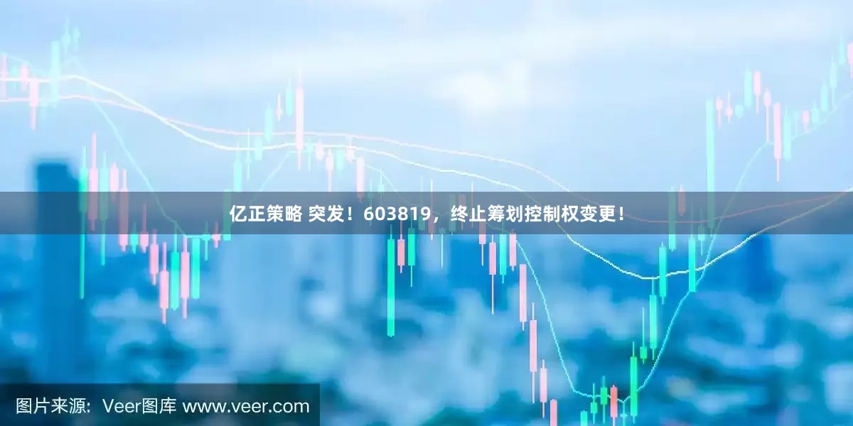 亿正策略 突发！603819，终止筹划控制权变更！